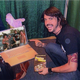 Dave Grohl enjoys “Heavy Metal Parking Lot.” Photo courtesy Jeff Krulik.